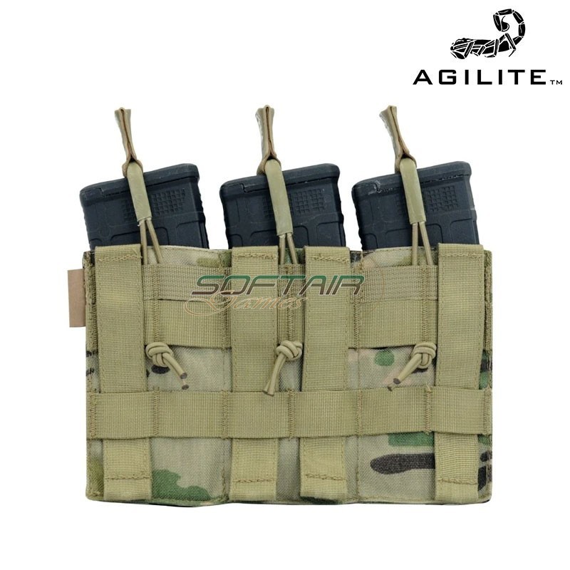 AG3™ 5.56 Triple Mag Pouch RANGER GREEN Agilite (8153rng1sz)