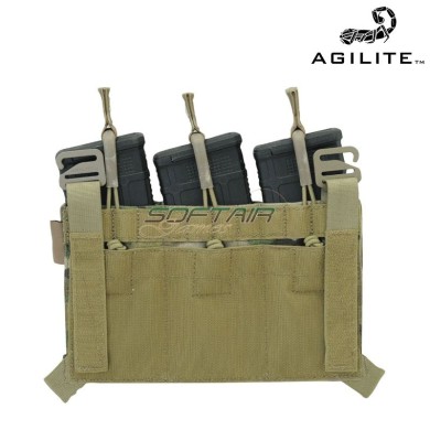 AG3™ PLACARD Triple Mag Pouch MULTICAM Agilite (8048mtc1sz)