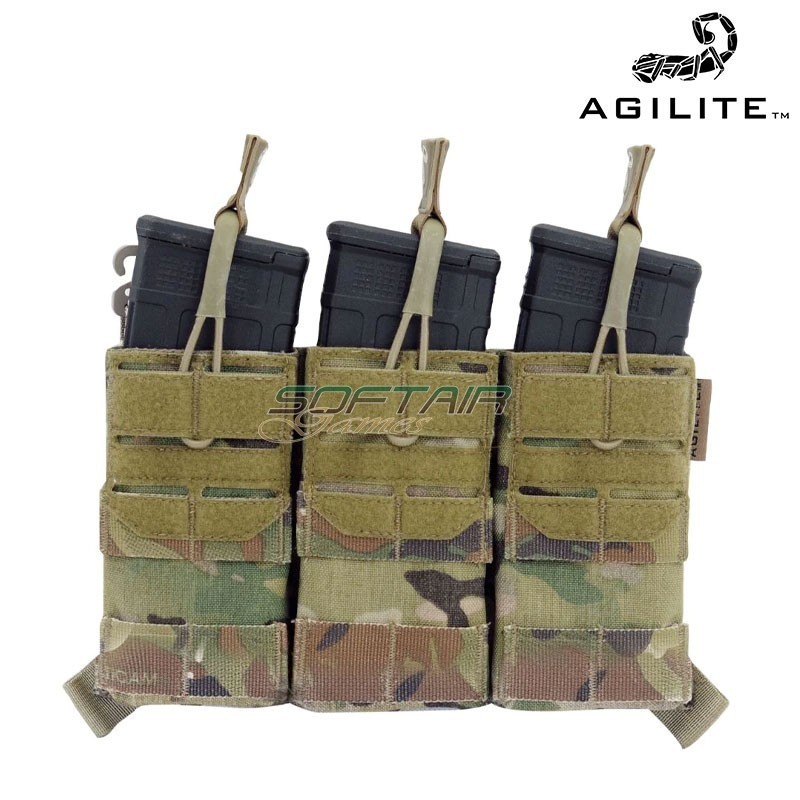 AG3™ PLACARD Triple Mag Pouch MULTICAM Agilite (8048mtc1sz)