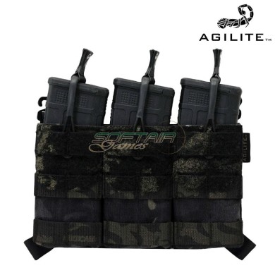 AG3™ PLACARD Triple Mag Pouch MULTICAM BLACK Agilite (8048mtcb1sz)