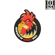 Patch 3D PVC beware of angry bird round 101 inc (inc-5123) Patch 3D PVC beware of angry bird round 101 inc (inc-5123)