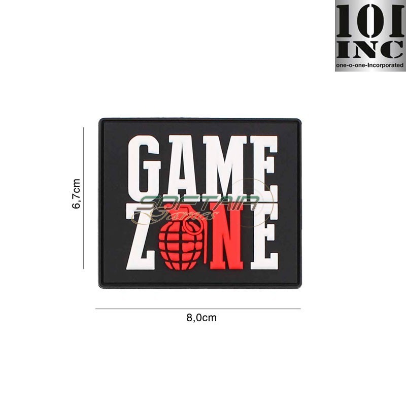 Patch 3D PVC Game Zone 101 inc (inc-5134) Patch 3D PVC Game Zone 101 inc (inc-5134)