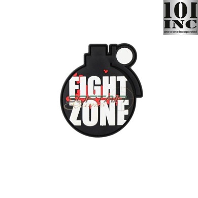 Patch 3D PVC Fight zone 101 inc (inc-2119)