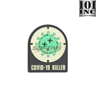 Patch 3D PVC Covid-19 killer 101 inc (inc-8091)