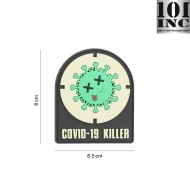 Patch 3D PVC Covid-19 killer 101 inc (inc-8091)