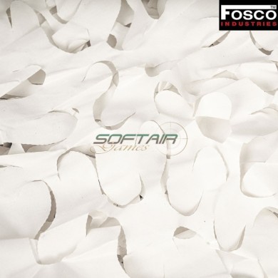 Rete camouflagenet 3.1x1.5m SNOW WHITE Fosco Industries (fo-469212-wh)