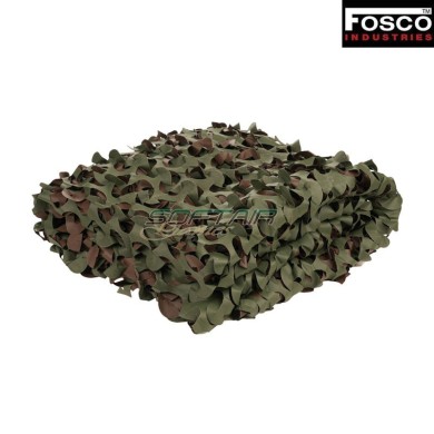 Camouflage Net 3x2.4m WOODLAND Fosco Industries (fo-469227-wd)