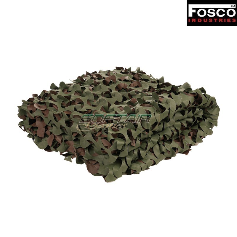 Camouflage Net 3x2.4m WOODLAND Fosco Industries (fo-469227-wd) Camouflage Net 3x2.4m WOODLAND Fosco Industries (fo-469227-wd)
