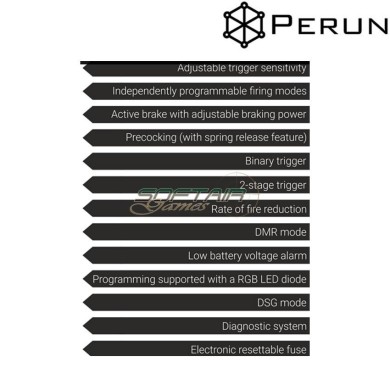 Control unit V.2 HYBRID FRONT wired Perun (pn-hb-v2-fw)