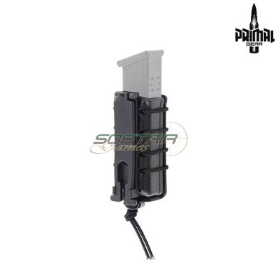 Pistol magazine pouch Open V BLACK Primal Gear (pri-19-019395)