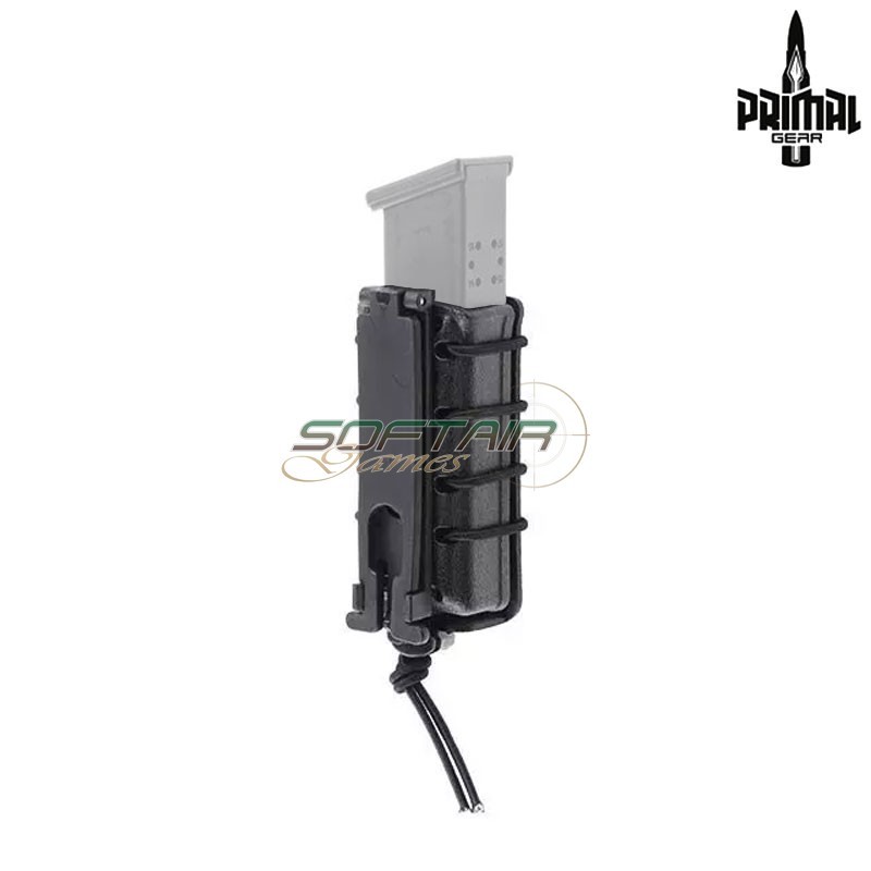 Pistol magazine pouch Open V BLACK Primal Gear (pri-19-019395)