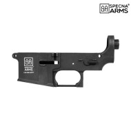 Lower receiver BLACK Core™ SA logo per M4 Specna Arms® (spe-09-027527)