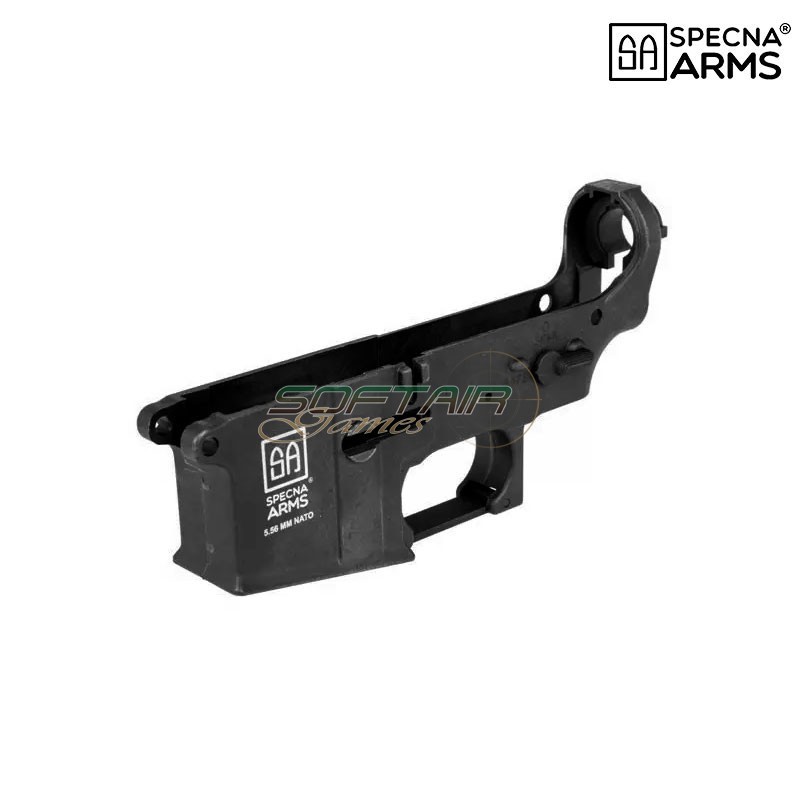 Lower receiver BLACK Core™ SA logo for M4 Specna Arms® (spe-09-027527)