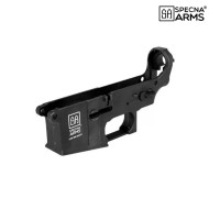 Lower receiver BLACK Core™ SA logo per M4 Specna Arms® (spe-09-027527)