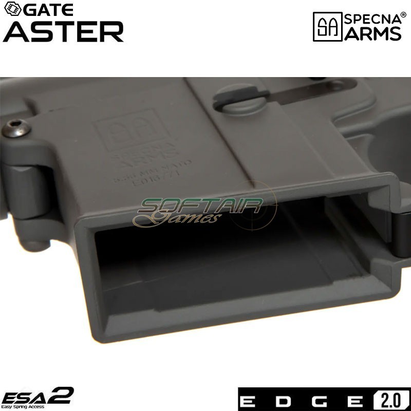 Electric rifle SA-E12 M4 Short keymod carbine Edge 2.0™ GREY Specna Arms® (spe-01-035469)