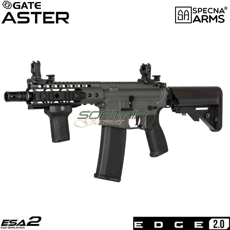 Fucile elettrico SA-E12 M4 Short keymod carbine Edge 2.0™ GREY Specna Arms® (spe-01-035469) Fucile elettrico SA-E12 M4 Short keymod carbine Edge 2.0™ GREY Specna Arms® (spe-01-035469)