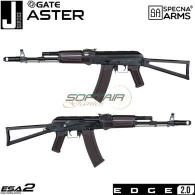 Electric rifle J-Series™ SA-J11 Edge 2.0™ carbine replica BLACK Specna Arms® (spe-01-036110)