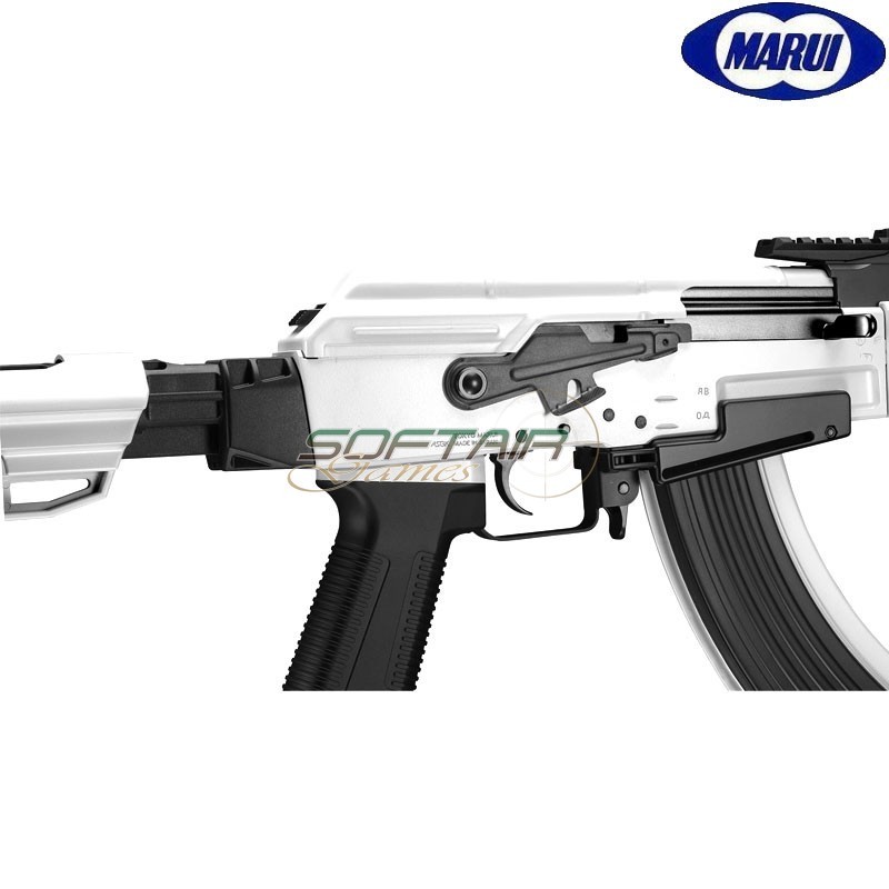 Fucile elettrico AK STORM WHITE Next Generation AEG scarrellante Tokyo Marui (tm-176325)