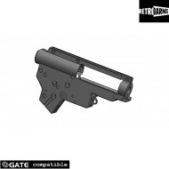 New Gearbox Shell Split V2 Silver Cnc QSC 8mm for E&L Retroarms (ra-7231)