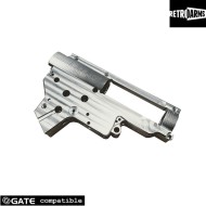 New Gearbox Shell Split V2 Silver Cnc QSC 8mm for E&L Retroarms (ra-7231) New Gearbox Shell Split V2 Silver Cnc QSC 8mm for E&L Retroarms (ra-7231)