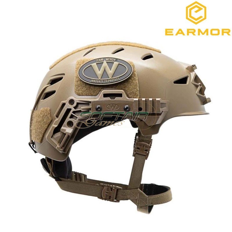Set 2 Team Wendy EXFIL 3.0 Helmet Rail Attachment Kit Earmor (ea-m12-qd) Set 2 Team Wendy EXFIL 3.0 Helmet Rail Attachment Kit Earmor (ea-m12-qd)