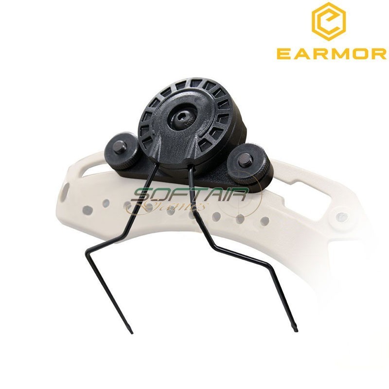 Set 2 Team Wendy EXFIL 2.0 Helmet Rail Attachment Kit Earmor (ea-m12)