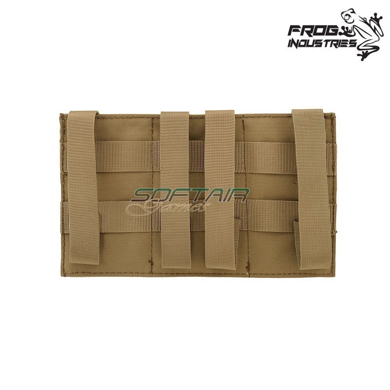 Triple elastic pouch M4/M16 COYOTE Frog Industries® (fi-m51613042-tan)