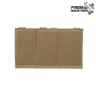 Triple elastic pouch M4/M16 COYOTE Frog Industries® (fi-m51613042-tan)