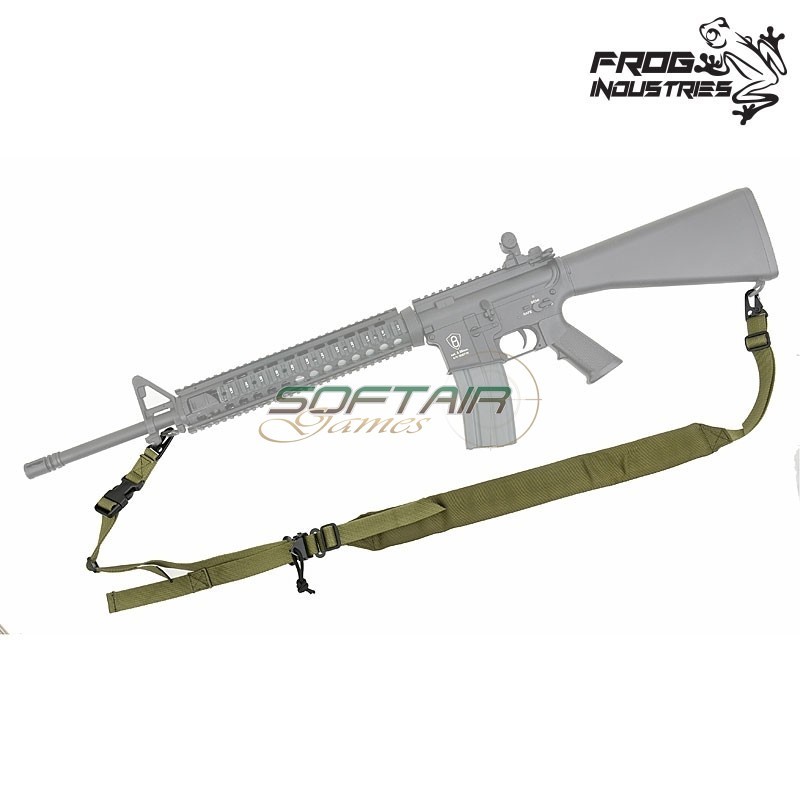 Two point sling OLIVE DRAB Frog Industries® (fi-m51617228-od)