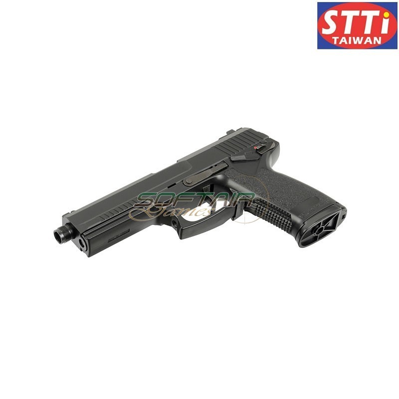 Gas Mk23 pistol BLACK STTI (ggh-0302)