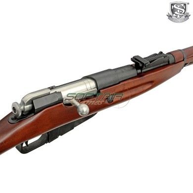 Fucile a molla Mosin-Nagant M1891/30 REAL WOOD s&t (st-stspg20rw)