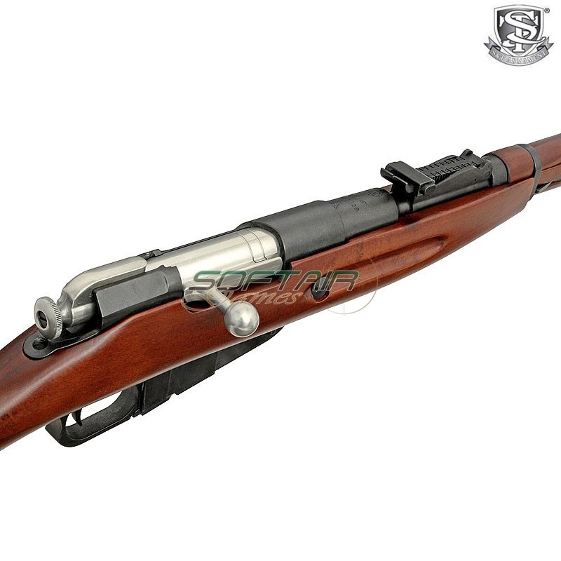 Spring rifle Mosin-Nagant M1891/30 REAL WOOD s&t (st-stspg20rw)
