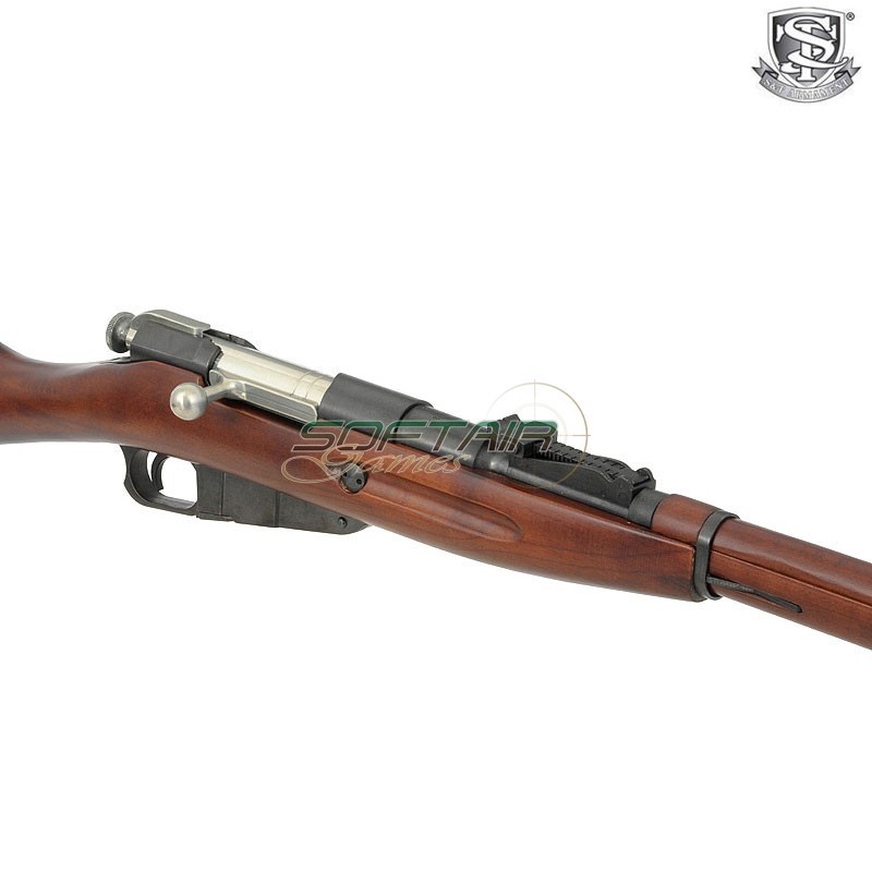 Spring rifle Mosin-Nagant M1891/30 REAL WOOD s&t (st-stspg20rw)