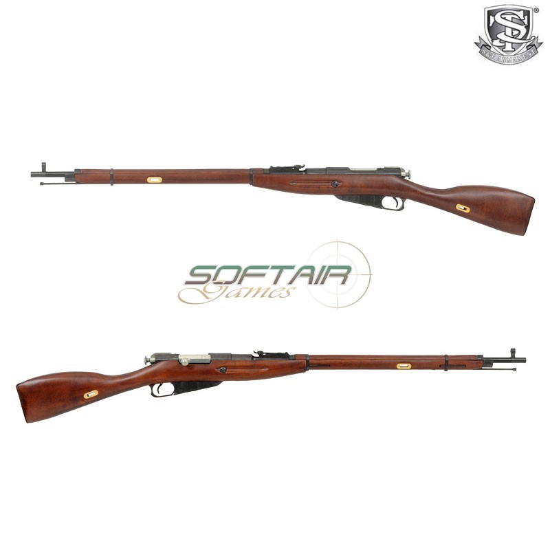Spring rifle Mosin-Nagant M1891/30 REAL WOOD s&t (st-stspg20rw)