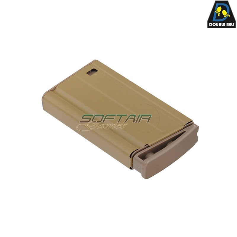 70bb Scar H Mk17 Mid-cap Magazine TAN Double Bell (db-by-s-09-tan)