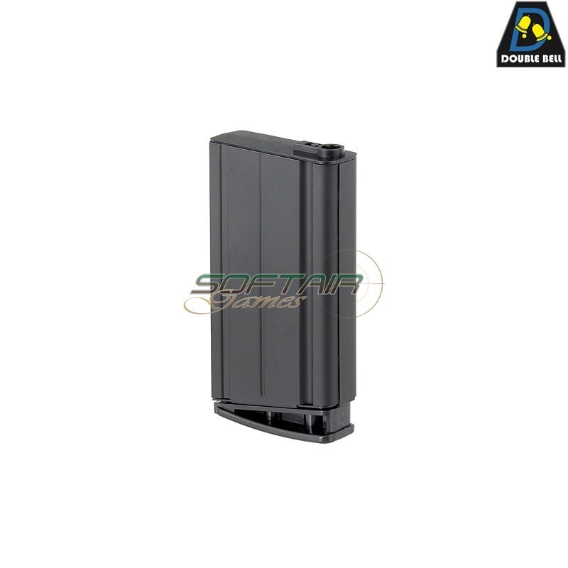 70bb Scar H Mk17 Mid-cap Magazine BLACK Double Bell (db-by-s-09-bk)