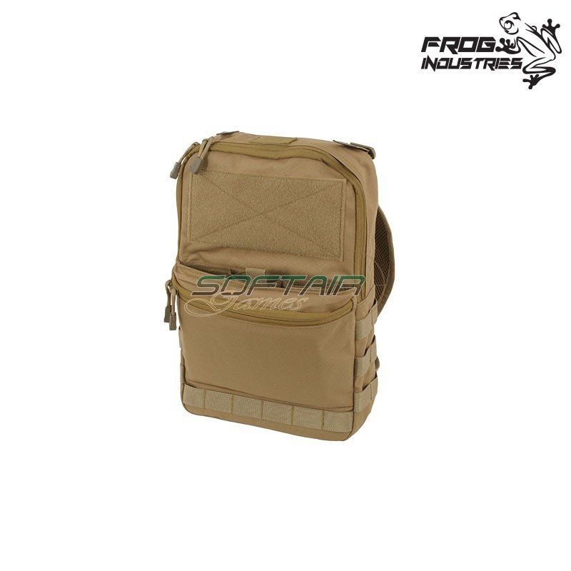Backpack Contractor Tactical Flatpack V2 TAN Frog Industries® (fi-m51612096-tan)