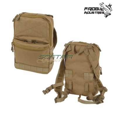 Backpack Contractor Tactical Flatpack V2 TAN Frog Industries® (fi-m51612096-tan)