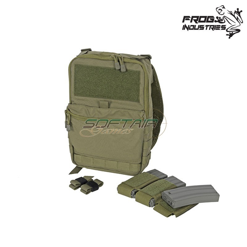 Backpack Contractor Tactical Flatpack V2 OLIVE Frog Industries® (fi-m51612096-od)