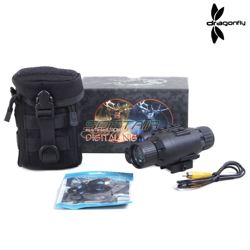 Digital Night Vision 3x Picatinny Mount Dragonfly (dfy-nv01set) Digital Night Vision 3x Picatinny Mount Dragonfly (dfy-nv01set)