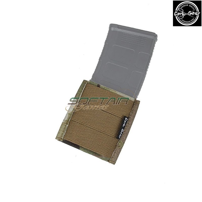 Tasca singola KYWI in KYDEX 5.56 MULTICAM Cork Gear (cog051-mc)