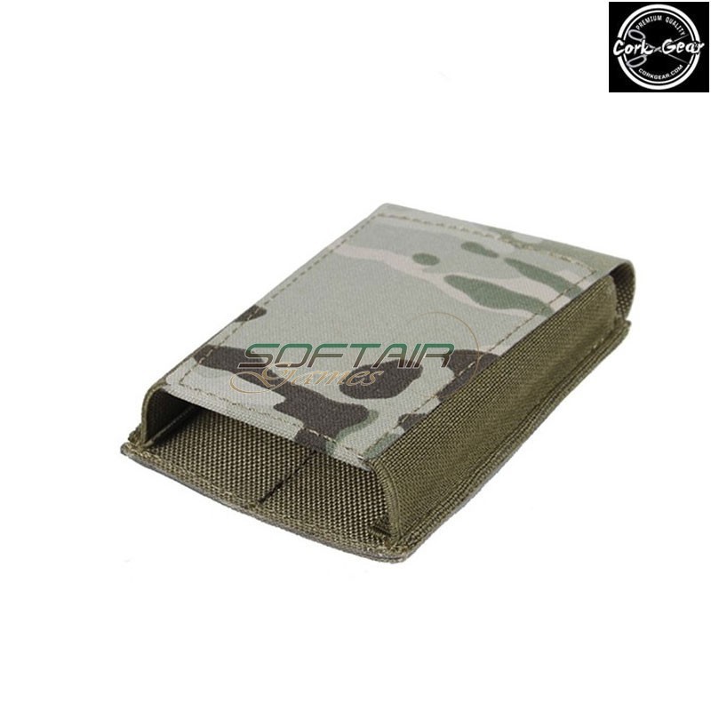 Tasca caricatori AR15/M4 singola elastica MULTICAM Cork Gear (cog061-mc)
