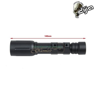 Torcia PLHv2 Long BLACK Mod Style TMC by DIJIA (sg-sd-089-bk)