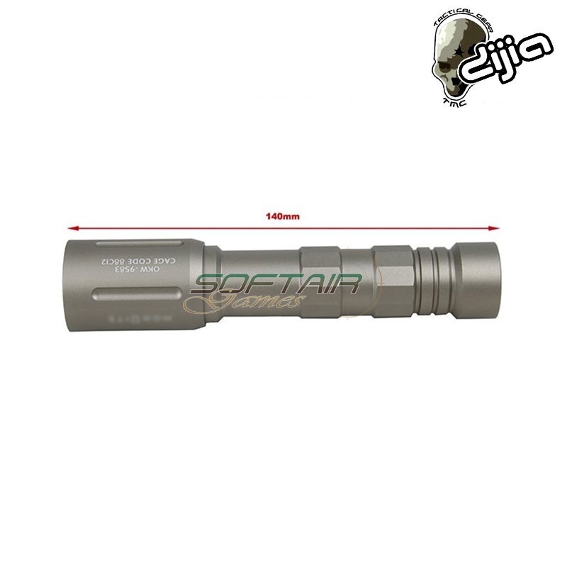 Flashlight PLHv2 Long DARK EARTH Mod Style TMC by DIJIA (sg-sd-089-de)