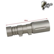 Flashlight PLHv2 Short DARK EARTH Mod Style TMC by DIJIA (tmc-dj2022024-de)