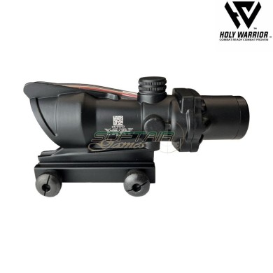 Scope 4X ACOG TA31 RED fiber mod.2 BLACK holy warrior (hwr-49-bk)