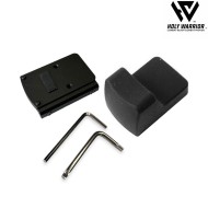 Ottica 5X TA11-M ACOG RED fiber NERO + LAR. mount + RMR holy warrior (hwr-60-bk)