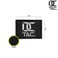 Patch DC Tac. Embroidered BLACK premium line D.C. Tactical (dctac-pm-01-bk) Patch DC Tac. Embroidered BLACK premium line D.C. Tactical (dctac-pm-01-bk)