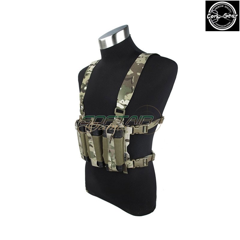 Mini Chest Rig MULTICAM Low Profile Cork Gear (cog053-mc)