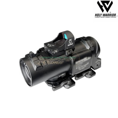 Scope Elcan DR 1-4x32 + Dot Docter BLACK Holy Warrior (hwr-146-bk)